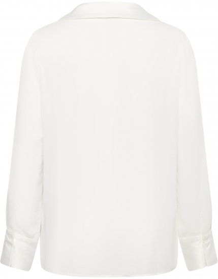 Kaffe Curve Gina Shirt White - Skjortebluser - 
