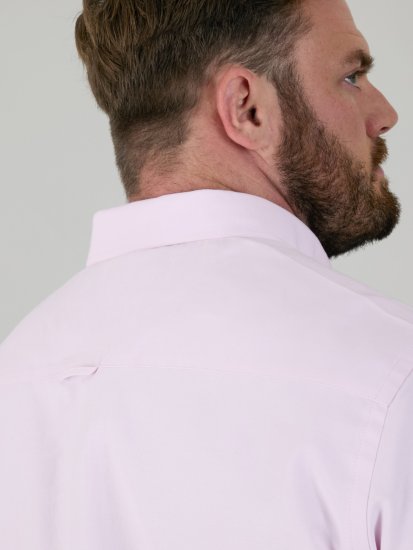 D555 Richard Langærmet Oxfordskjorte TALL Pink - TALL skjorter - 
