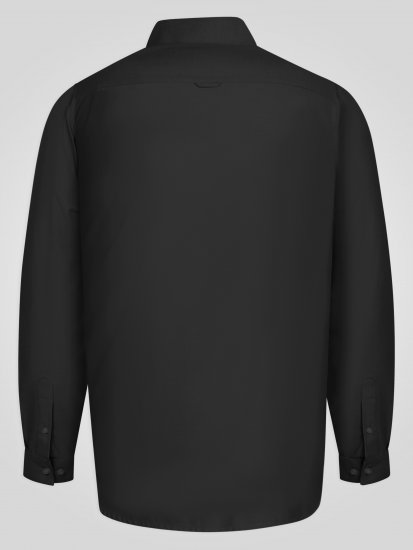 D555 Richard Langærmet Oxfordskjorte TALL Sort - TALL skjorter - 