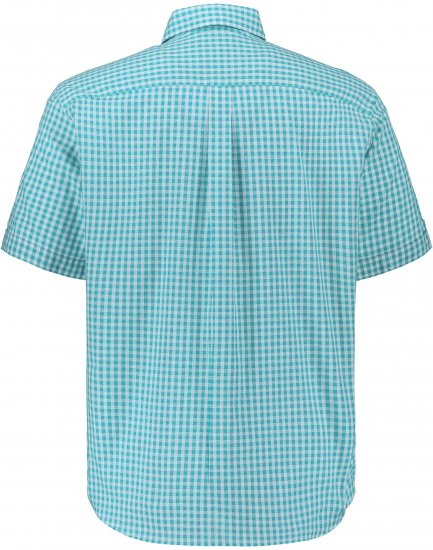 JP1880 Shirt Traditional Short Sleeve Turquoise - Skjorter - Skjorter til store mænd 2XL- 8XL