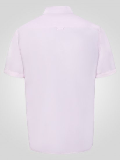 D555 James Kortærmet Oxfordskjorte TALL Pink - TALL skjorter - 