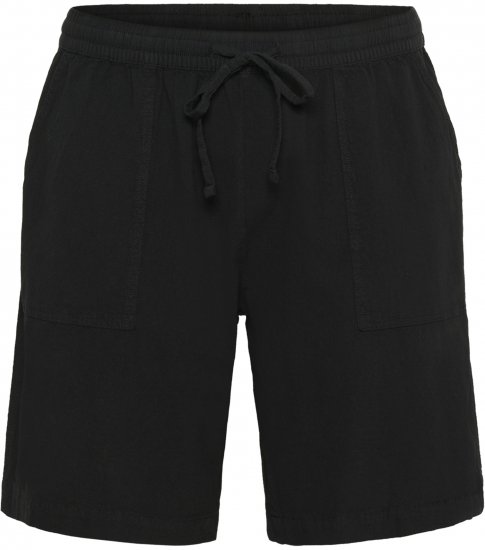 Kaffe Curve Nana Liah Shorts Sort - Jeans & Bukser i Store Størrelser – Plus Size - 
