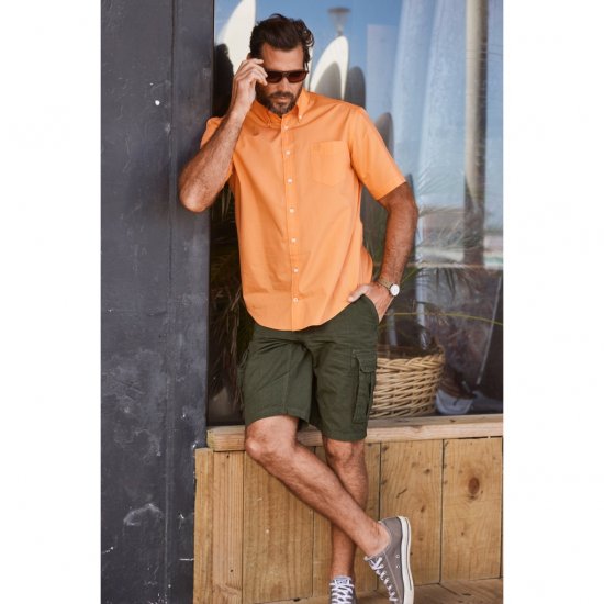 JP1880 Shorts Cargo Bermuda Dark Olive - Shorts - Shorts i store størrelser - W40-W60
