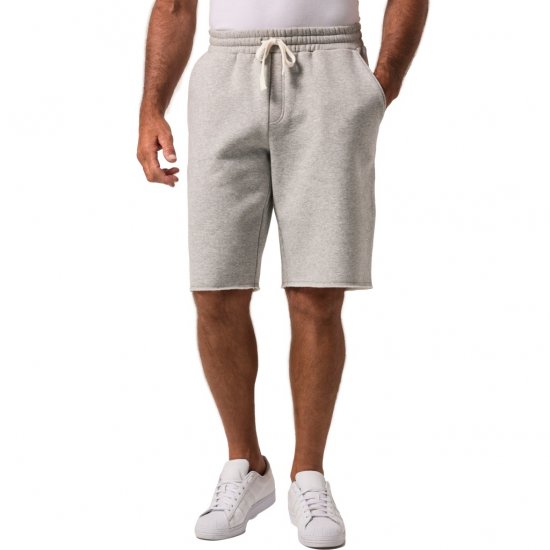JP1880 Bermuda Sweatshorts Relaxed Fit Grey - Shorts - Shorts i store størrelser - W40-W60