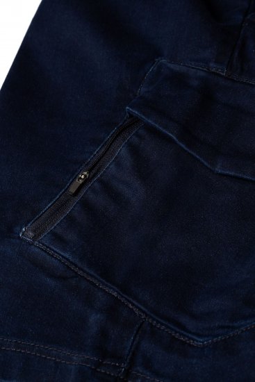 Espionage LW166 Cargo Shorts Indigo - Shorts - Shorts i store størrelser - W40-W60