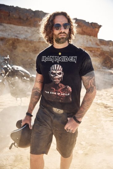 JP1880 Leather Shorts Cargo Pockets Lamb Nappa Leather Black - Shorts - Shorts i store størrelser - W40-W60