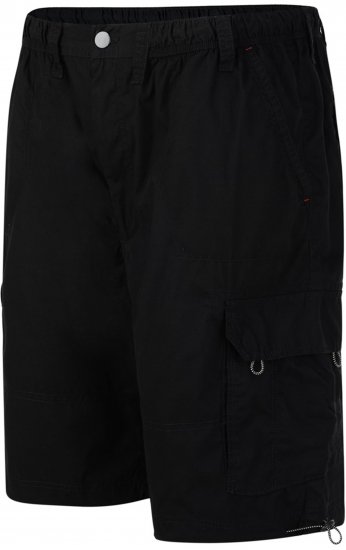 Espionage ST042 Cargo Shorts Black - Shorts - Shorts i store størrelser - W40-W60