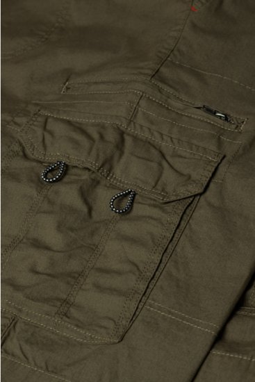 Espionage ST042 Cargo Shorts Olive - Shorts - Shorts i store størrelser - W40-W60