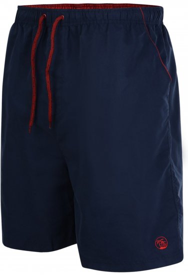 Espionage SW040 Plain Swimshorts Navy - Badeshorts - Badeshorts til Store Mænd
