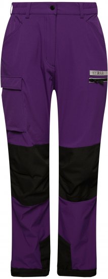 Ulla Popken HYPRAR Multifunctional Durable Inset Trekking Pants Plum - Jeans & Bukser i Store Størrelser – Plus Size - Jeans & bukser, EU 42-70