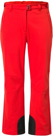 Ulla Popken Softshell Trousers Waterproof Zip Pockets Snow Gaiters Salsa - Jeans & Bukser i Store Størrelser – Plus Size - 