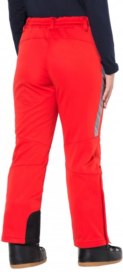 Ulla Popken Softshell Trousers Waterproof Zip Pockets Snow Gaiters Salsa - Jeans & Bukser i Store Størrelser – Plus Size - 