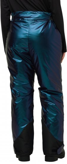 Ulla Popken Ski Pants Water-Repellent Mother-Of-Pearl Velcro Closure Snow Gaiter Blue - Jeans & Bukser i Store Størrelser – Plus Size - 