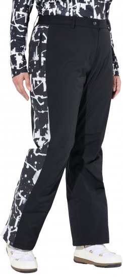 Ulla Popken Hyprar Functional Trousers Waterproof Velcro Closure Snow Gaiter Black - Jeans & Bukser i Store Størrelser – Plus Size - 