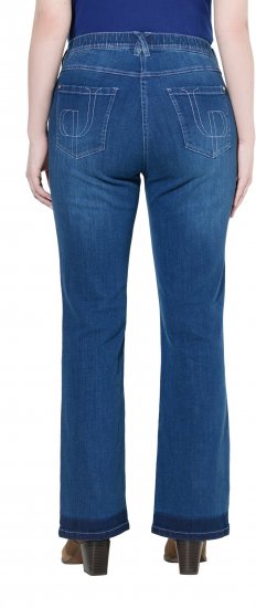 Ulla Popken Stretch Fit Bootcut Jeans Blue Denim - Jeans & Bukser i Store Størrelser – Plus Size - 
