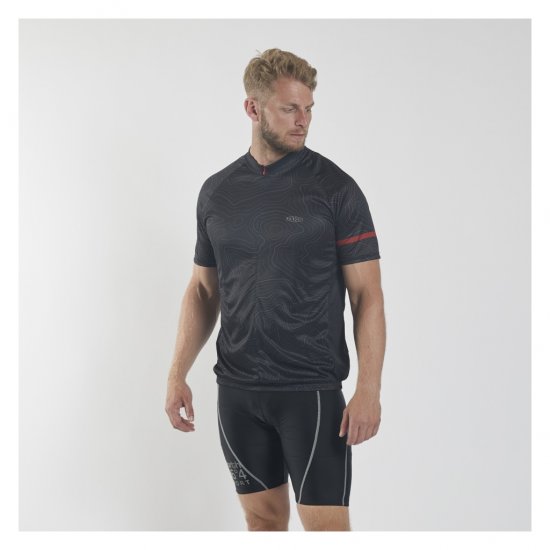 North Latitude Sport Bike Shirt Black - Cykeltøj - 