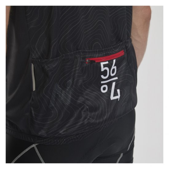 North Latitude Sport Bike Shirt Black - Cykeltøj - 