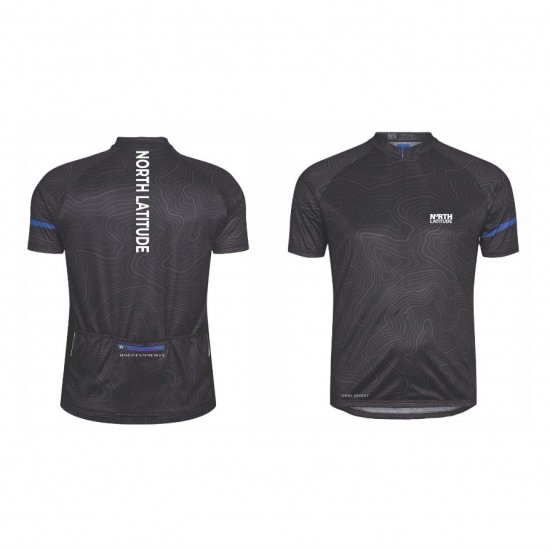 North Latitude Cycling Shirt Black - Cykeltøj - 