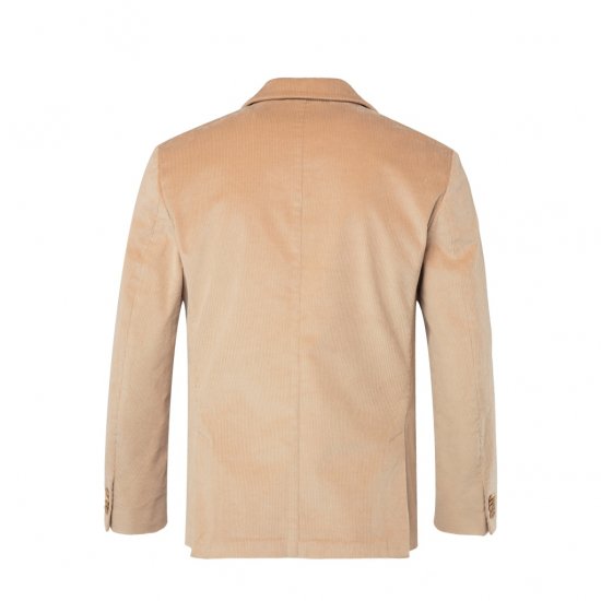 JP1880 Suit Jacket Corduroy Business Sand - Habitter og blazere - Habitter og jakkesæt i store størrelser