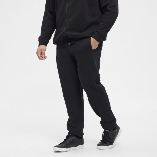 North Latitude Denim Sweatpants Black - Joggingbukser og shorts - Sweatpants og Sweatshorts 2XL-12XL