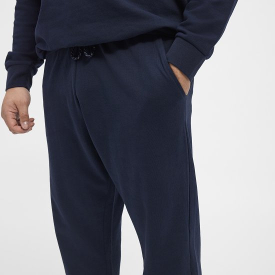 North Latitude Sweatpants Navy Blue - Joggingbukser og shorts - Sweatpants og Sweatshorts 2XL-12XL