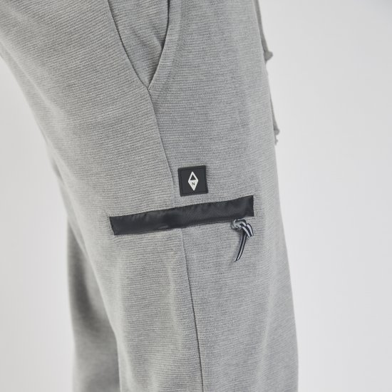 North Latitude Ottoman Sweatpants Mid Grey - Joggingbukser og shorts - Sweatpants og Sweatshorts 2XL-12XL