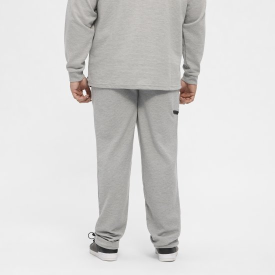 North Latitude Ottoman Sweatpants Mid Grey - Joggingbukser og shorts - Sweatpants og Sweatshorts 2XL-12XL