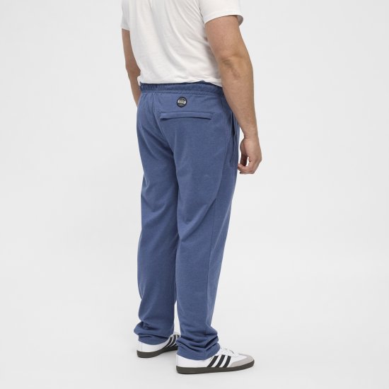 North Latitude Sweat Trousers Blue Melange - Joggingbukser og shorts - Sweatpants og Sweatshorts 2XL-12XL