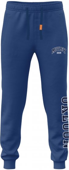 Motley Denim Munich Sweatpants Royal Blue - Joggingbukser og shorts - Sweatpants og Sweatshorts 2XL-12XL