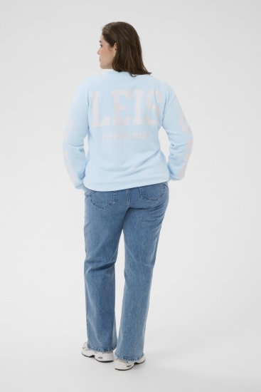 Kaffe Curve Mila Sweatshirt Nantucket Breeze Blue - Collegetrøjer - 