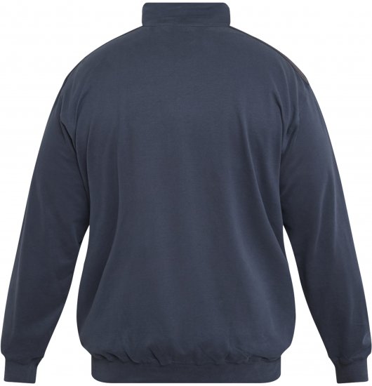 North Latitude 61140 Blød Sweatcardigan Marineblå - Trøjer og hættetrøjer - Trøjer og Hættetrøjer i store størrelser - 2XL-14XL