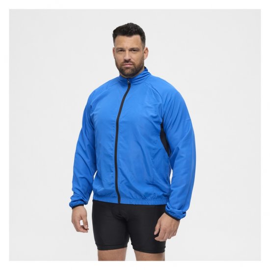 North Latitude Sport Wind Jacket Cobolt Blue - Sportstøj & outdoor - Sportstøj i store størrelser til mænd