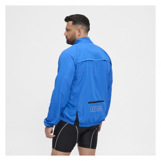 North Latitude Sport Wind Jacket Cobolt Blue - Sportstøj & outdoor - Sportstøj i store størrelser til mænd