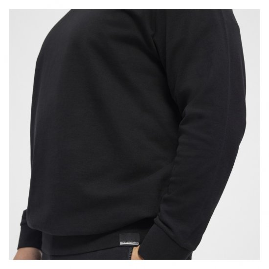 North Latitude Crew Neck Sweatshirt Black - Trøjer og hættetrøjer - Trøjer og Hættetrøjer i store størrelser - 2XL-14XL