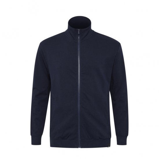 North Latitude Full-Zip Sweatshirt Navy Blue - Trøjer og hættetrøjer - Trøjer og Hættetrøjer i store størrelser - 2XL-14XL