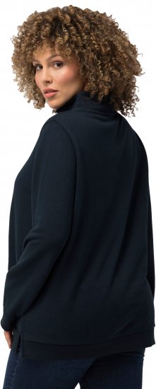 Ulla Popken Amore Sweatshirt Navy - Hættetrøjer og sweatshirts - 