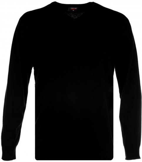 Espionage KW031 Sweatshirt Black - Trøjer og hættetrøjer - Trøjer og Hættetrøjer i store størrelser - 2XL-14XL