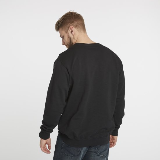 North Latitude Denim Logo Sweatshirt Black TALL - TALL trøjer - 