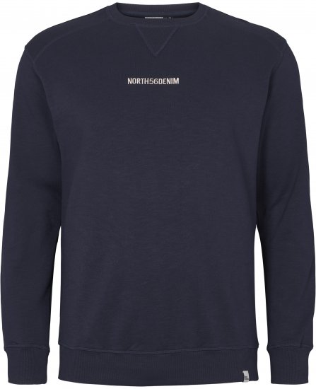 North Latitude Denim Logo Sweatshirt Navy Blue TALL - TALL trøjer - 