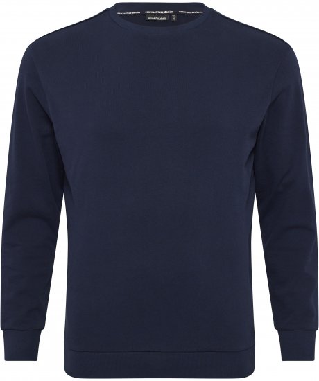 North Latitude Crew Neck Sweatshirt Navy - Trøjer og hættetrøjer - Trøjer og Hættetrøjer i store størrelser - 2XL-14XL