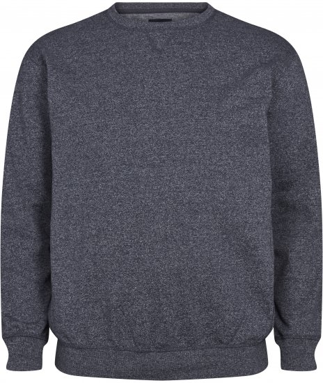 North Latitude O-Neck Sweatshirt Blue Melange TALL - TALL trøjer - 