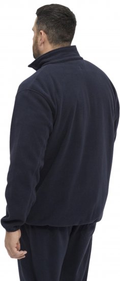 North Latitude 53142 Soft Fleece Jacket Dark Navy - Trøjer og hættetrøjer - Trøjer og Hættetrøjer i store størrelser - 2XL-14XL