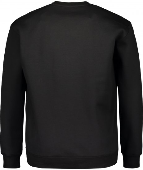 Big Bones Zack Sweatshirt Black - Trøjer og hættetrøjer - Trøjer og Hættetrøjer i store størrelser - 2XL-14XL
