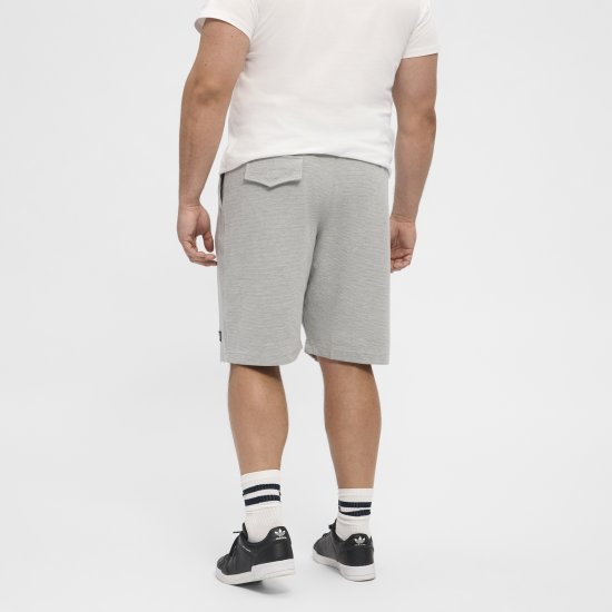 North Latitude Ottoman Sweatshorts Mid Grey - Joggingbukser og shorts - Sweatpants og Sweatshorts 2XL-12XL