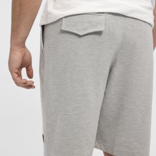 North Latitude Ottoman Sweatshorts Mid Grey - Joggingbukser og shorts - Sweatpants og Sweatshorts 2XL-12XL