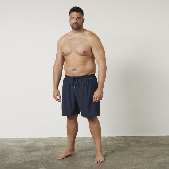 North Latitude 61145 4-Vejs Stretch Badeshorts Marineblå - Undertøj og badetøj - Badetøj og Undertøj i store størrelser 