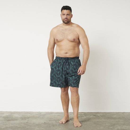 North Latitude 61152 4-Way Stretch Badeshorts Grøn - Undertøj og badetøj - Badetøj og Undertøj i store størrelser 