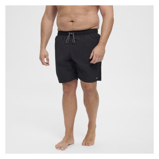 North Latitude Swimshorts Black - Undertøj og badetøj - Badetøj og Undertøj i store størrelser 