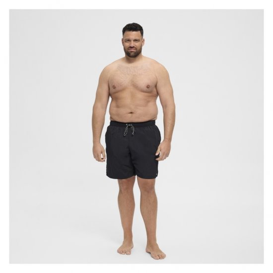 North Latitude Swimshorts Black - Undertøj og badetøj - Badetøj og Undertøj i store størrelser 