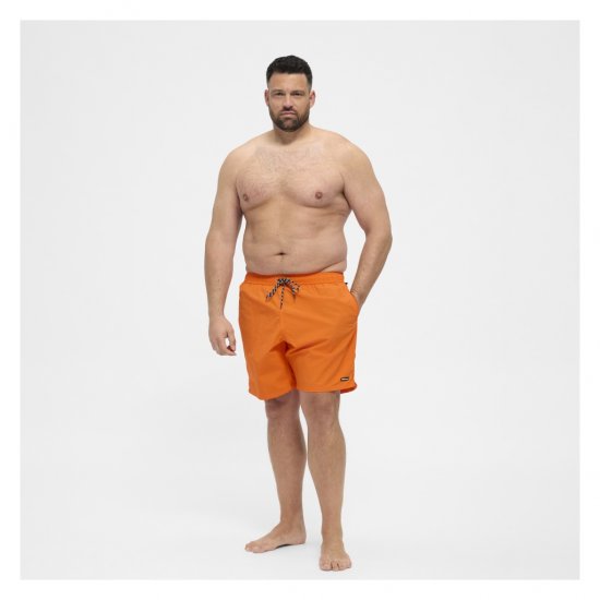 North Latitude Swimshorts Orange - Undertøj og badetøj - Badetøj og Undertøj i store størrelser 